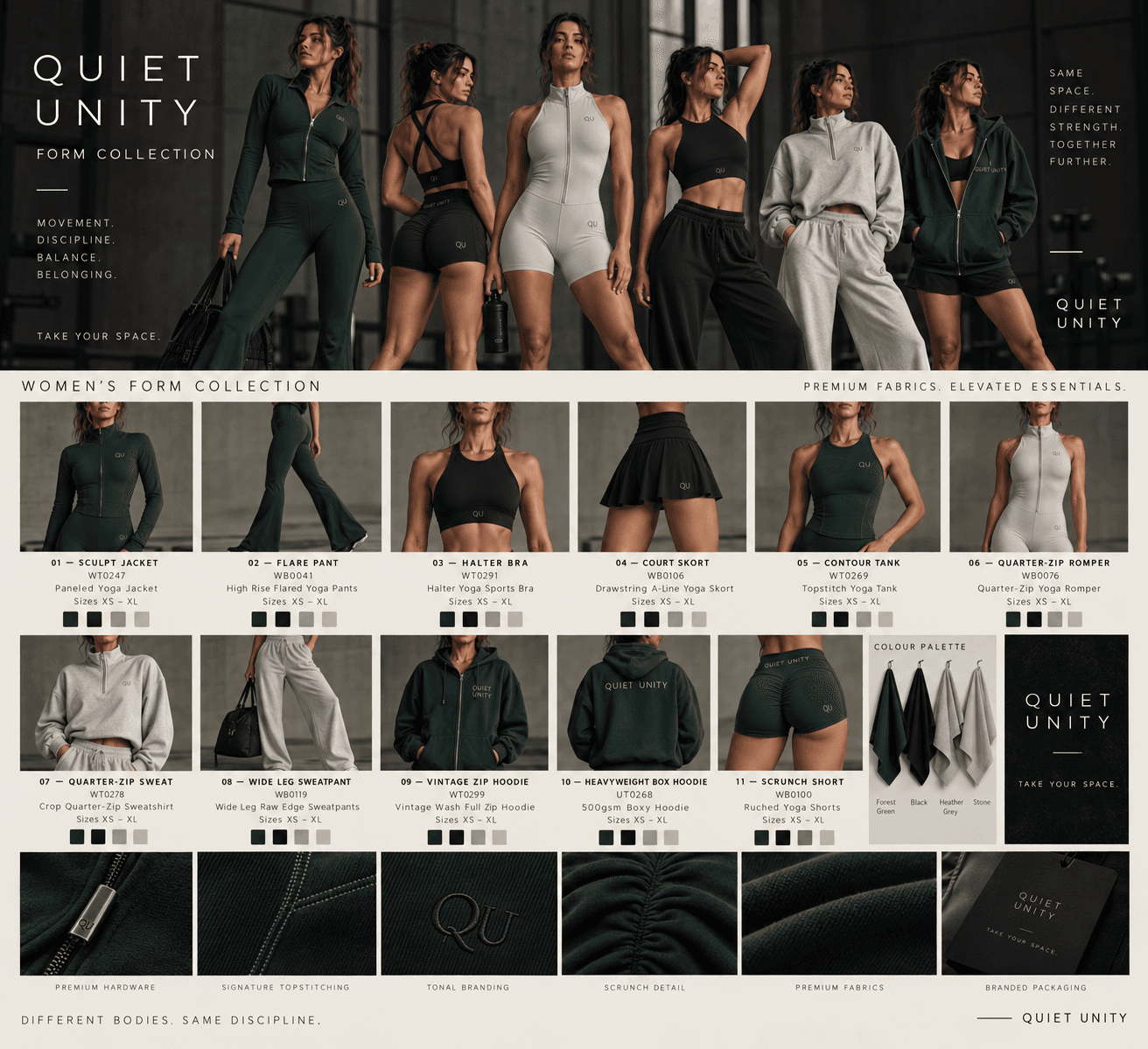 Sara — Form Collection women's line lookbook